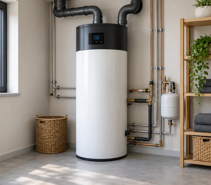 Boiler met warmtepomp